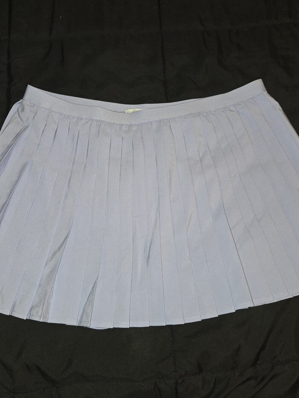 Fashion Nova Lavender Pleated Skater Mini Skirt